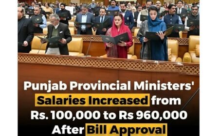 Punjab Public Representative salary bill